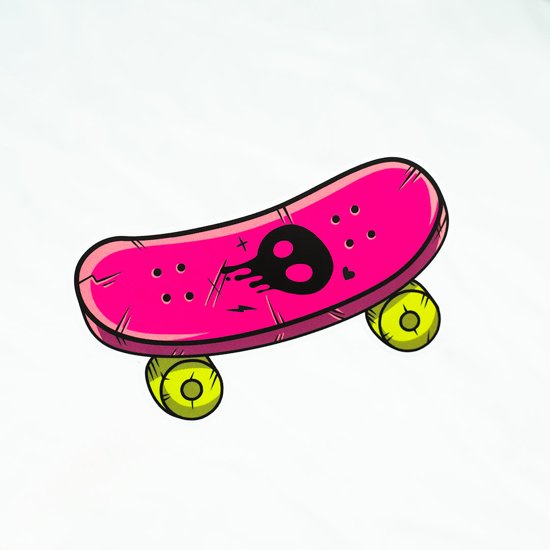 Water-resistant matte and holographic vinyl stickers 4”