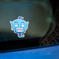 Popsikulls Collectible Stickers, Vinyl, Water Resistant, Glossy Finish, Holographic, 4" inches