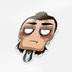 Popsikulls Collectible Stickers, Vinyl, Water Resistant, Glossy Finish, Holographic, 4" inches