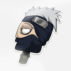 Popsikulls Collectible Stickers, Vinyl, Water Resistant, Glossy Finish, Holographic, 4" inches