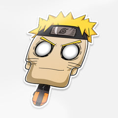 Popsikulls Collectible Stickers, Vinyl, Water Resistant, Glossy Finish, Holographic, 4" inches