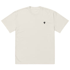 Faded Skull Logo T-Shirt β Oversized Streetwear Tee