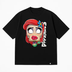 Tidepool Diva Popsikulls Legendary Tee, black