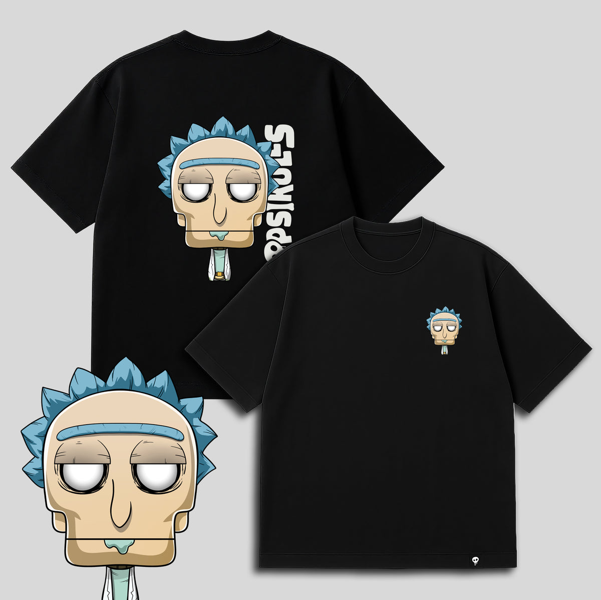 Popsikulls Oversize Boxy Tee