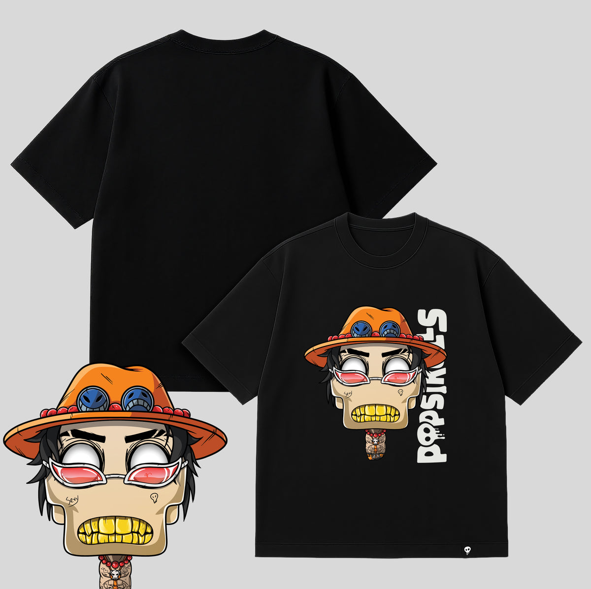 Popsikulls - Oversize, Tshirt - Sale