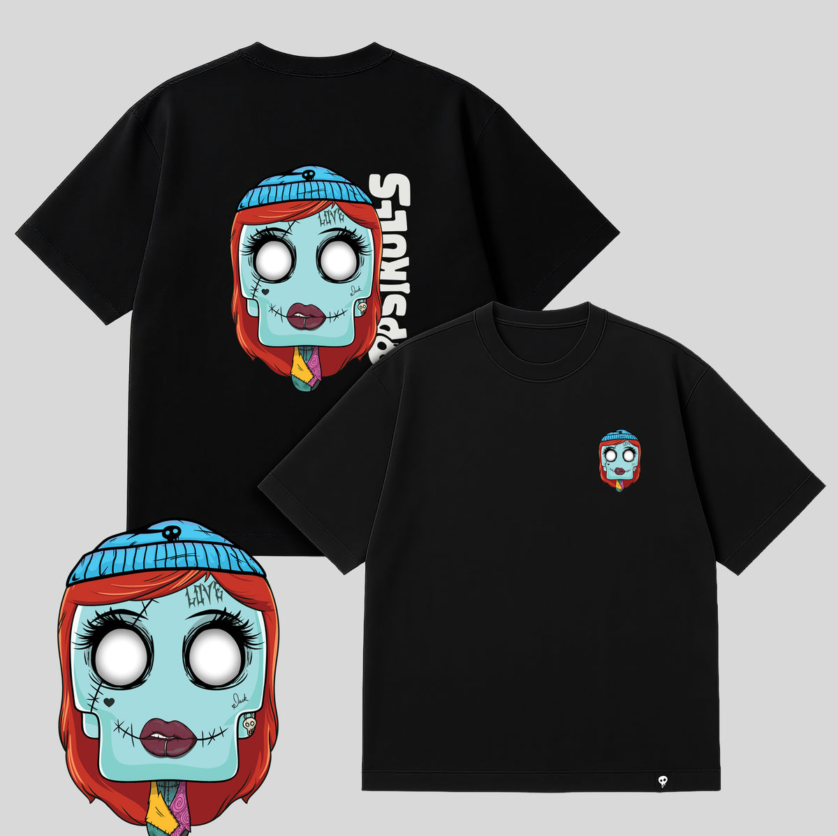 Popsikulls Oversize Boxy Tee