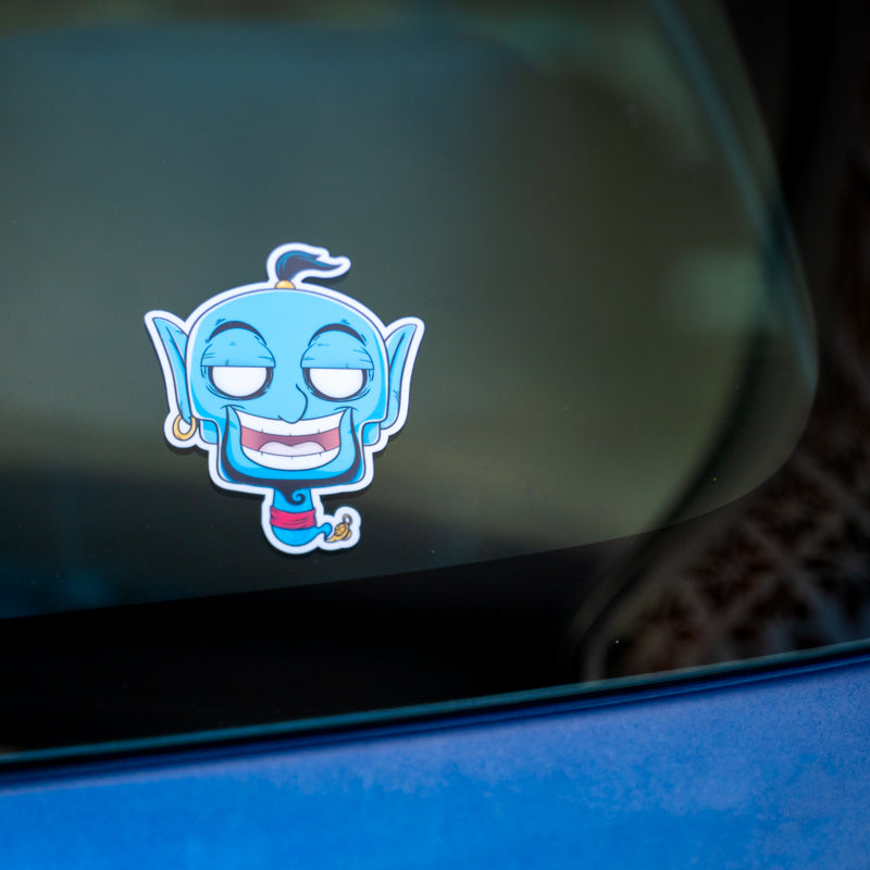 Popsikulls Collectible Stickers, Vinyl, Water Resistant, Glossy Finish, Holographic, 4" inches (Copy)