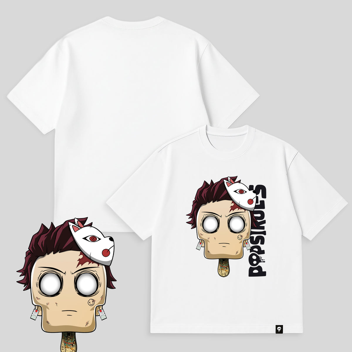 Popsikulls - Oversize, Tshirt - Sale