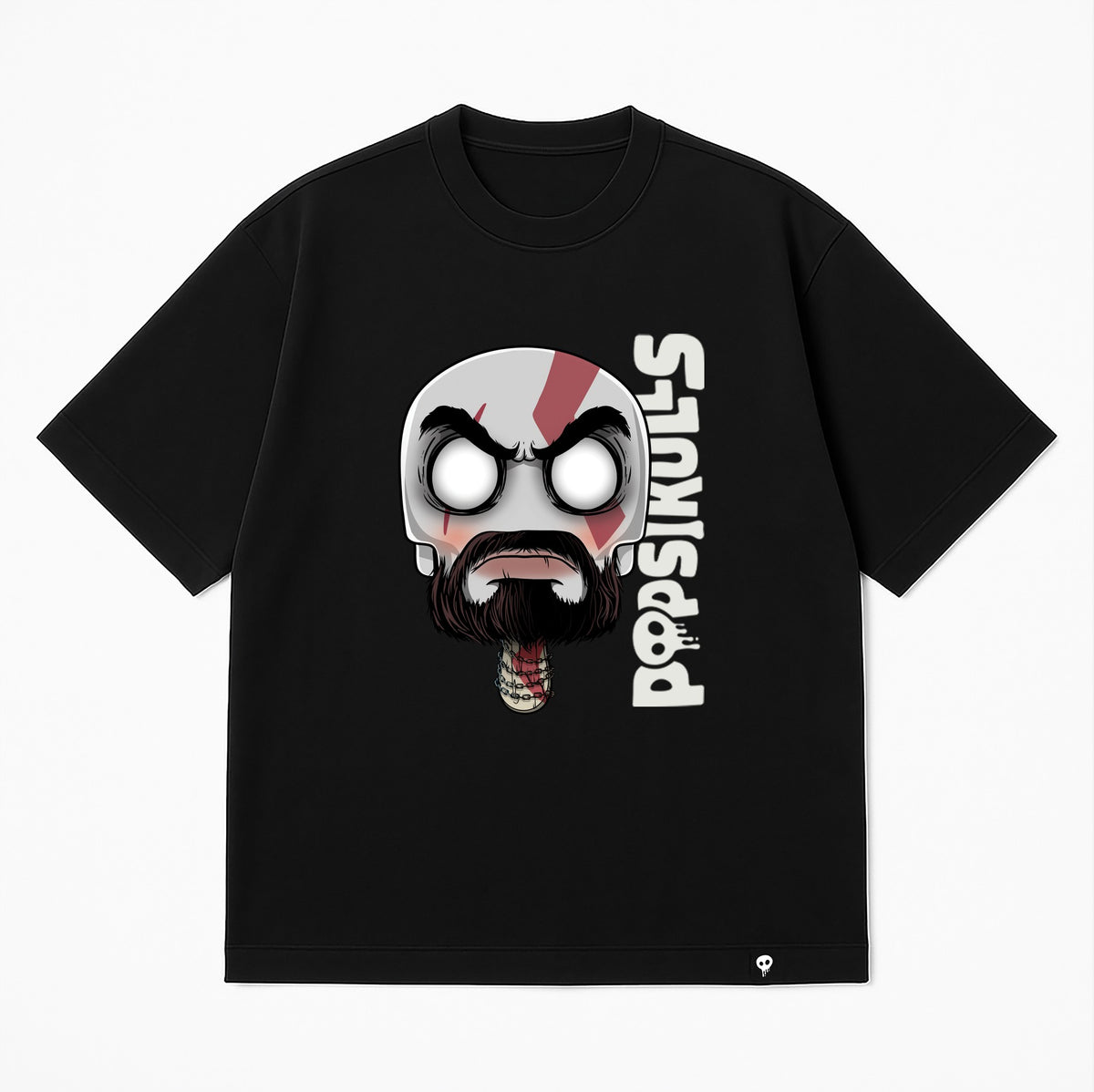 Ashen Fury Popsikulls Legendary Tee, black