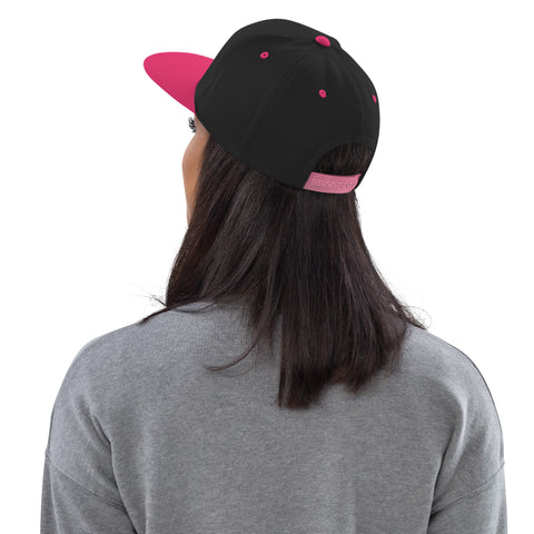 Popsikulls Hat, High-Profile, Plastic Snap Closure, Skull Logo