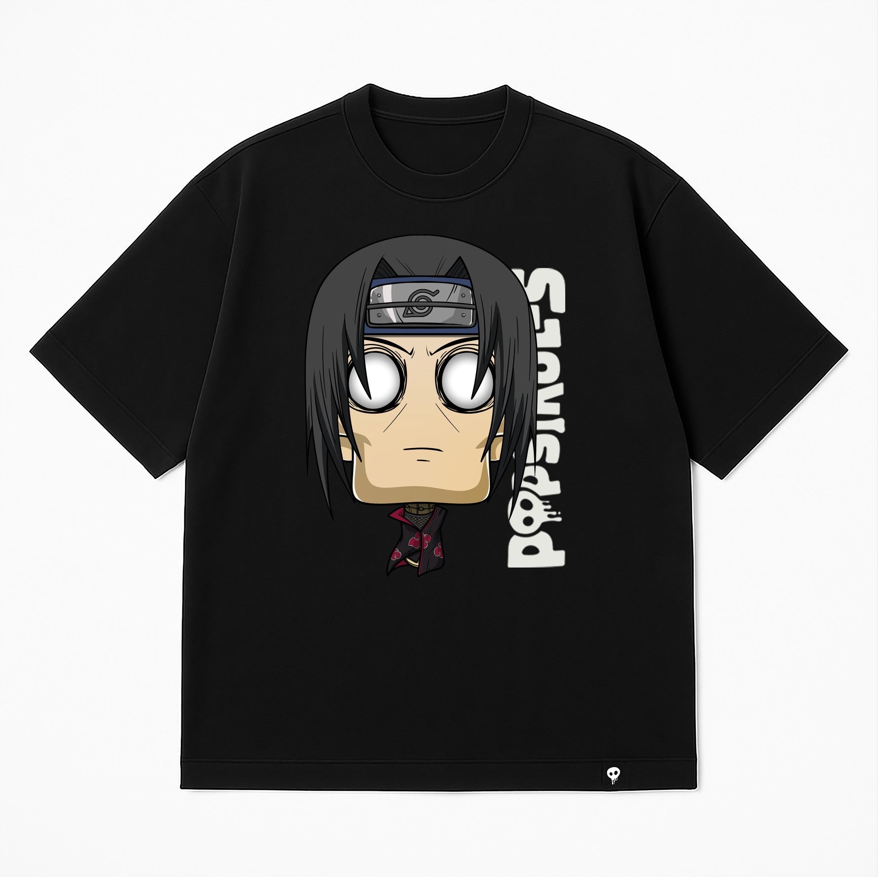 Crow Cloak Popsikulls Legendary Tee, black