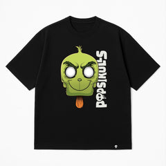 Heart Two Sizes Popsikulls Legendary Tee, black