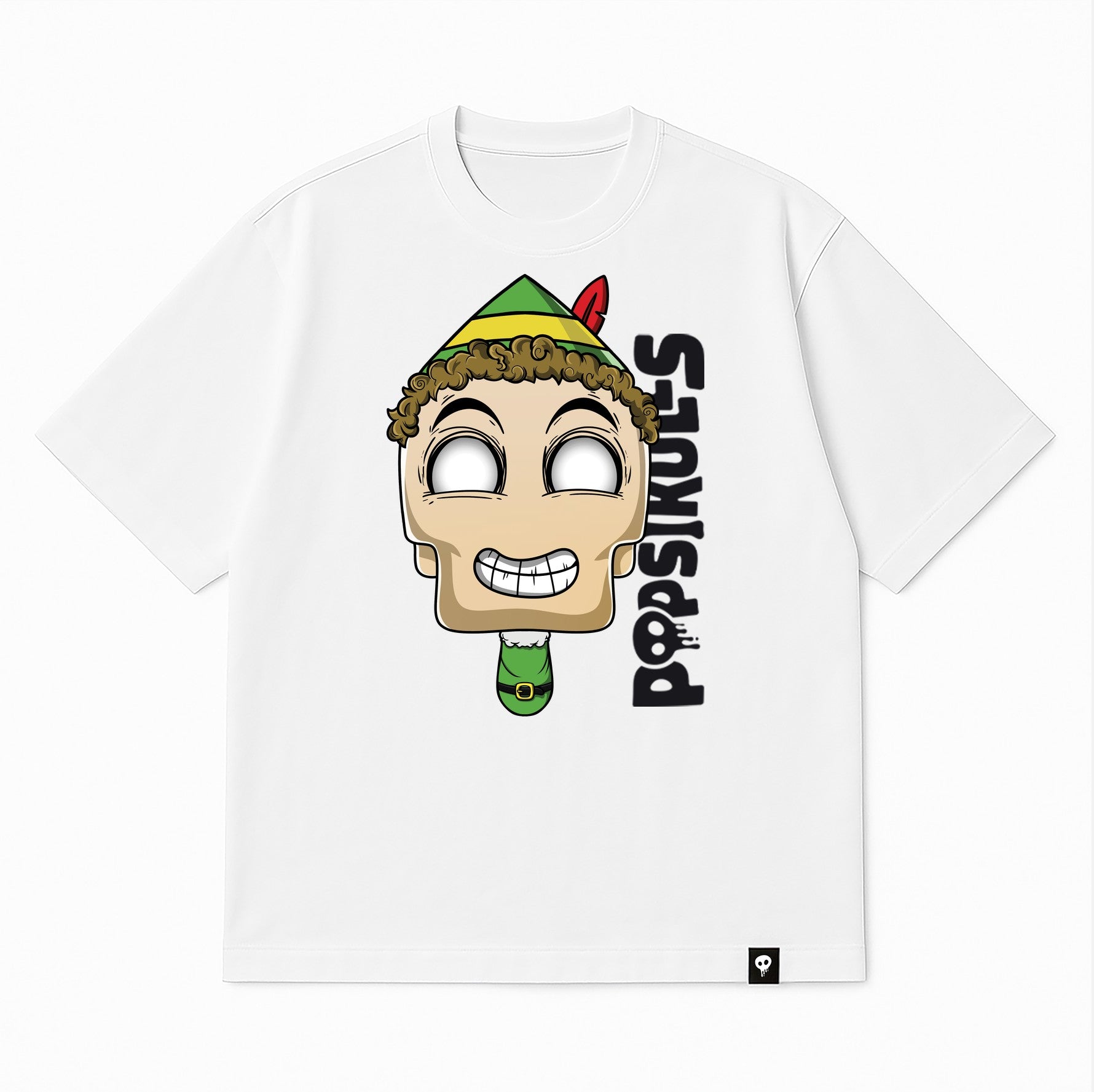 Sugar Rush Elf Popsikulls Legendary Tee, white