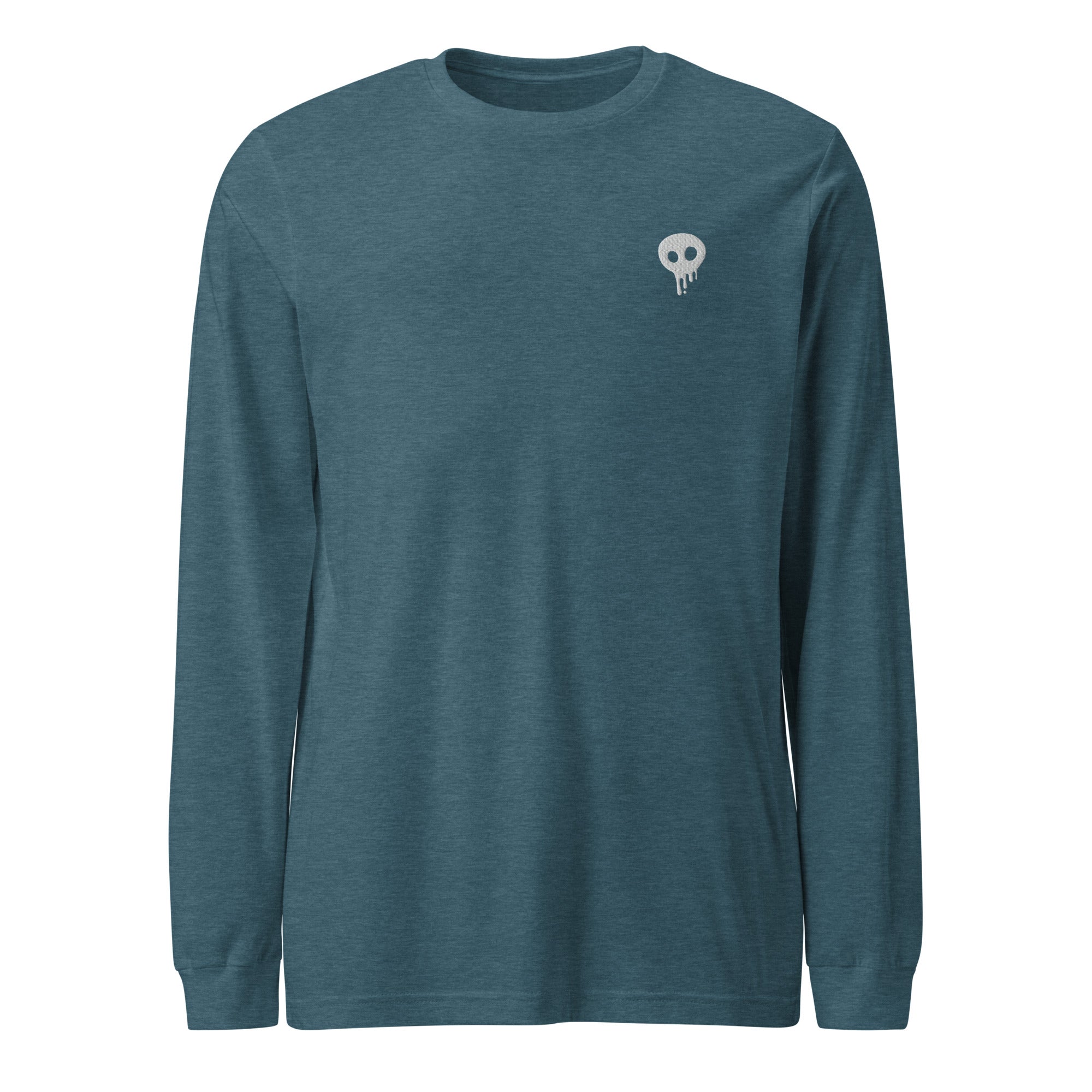 Long Sleeve Tee, Unisex, Skull Logo