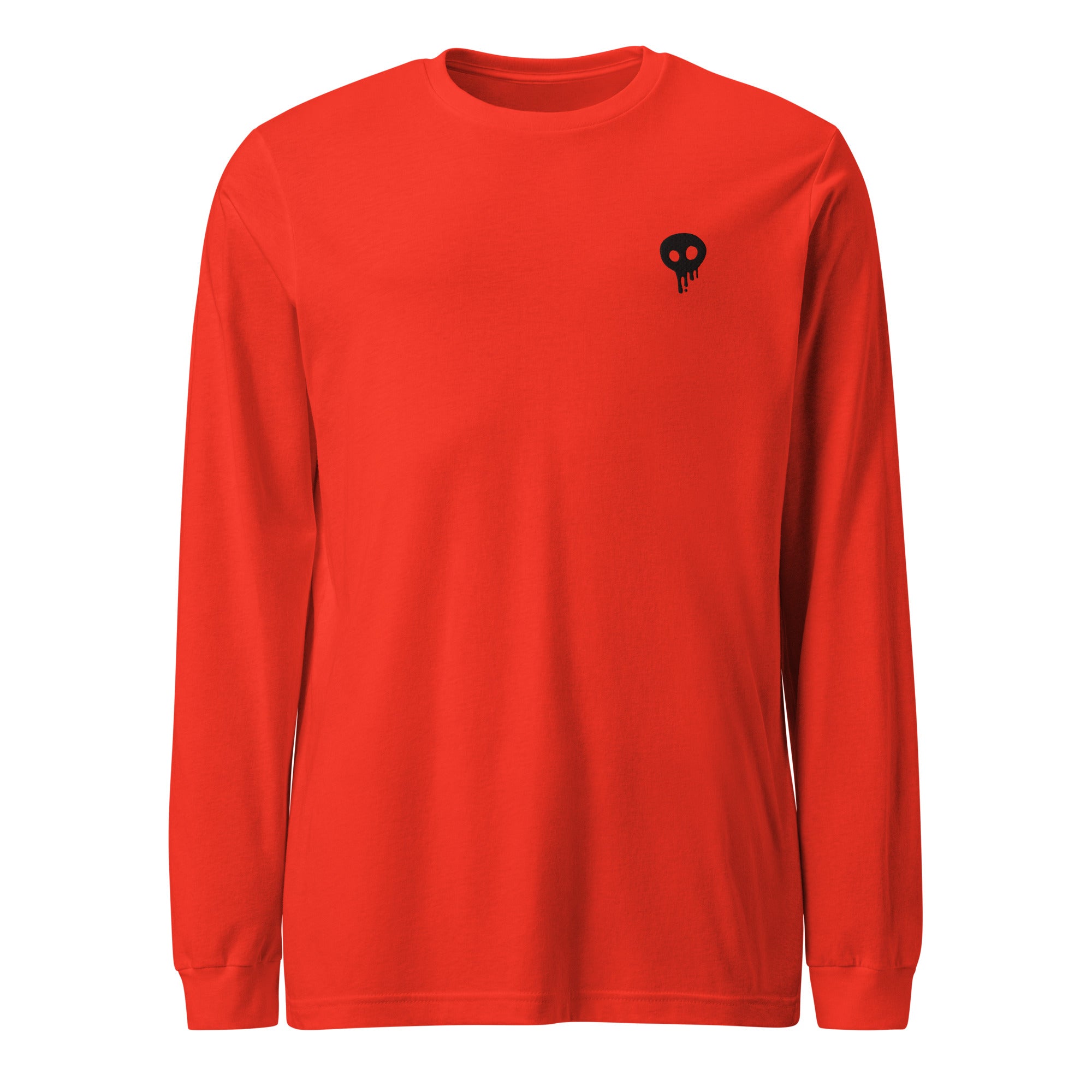 Long Sleeve Tee, Unisex, Skull Logo