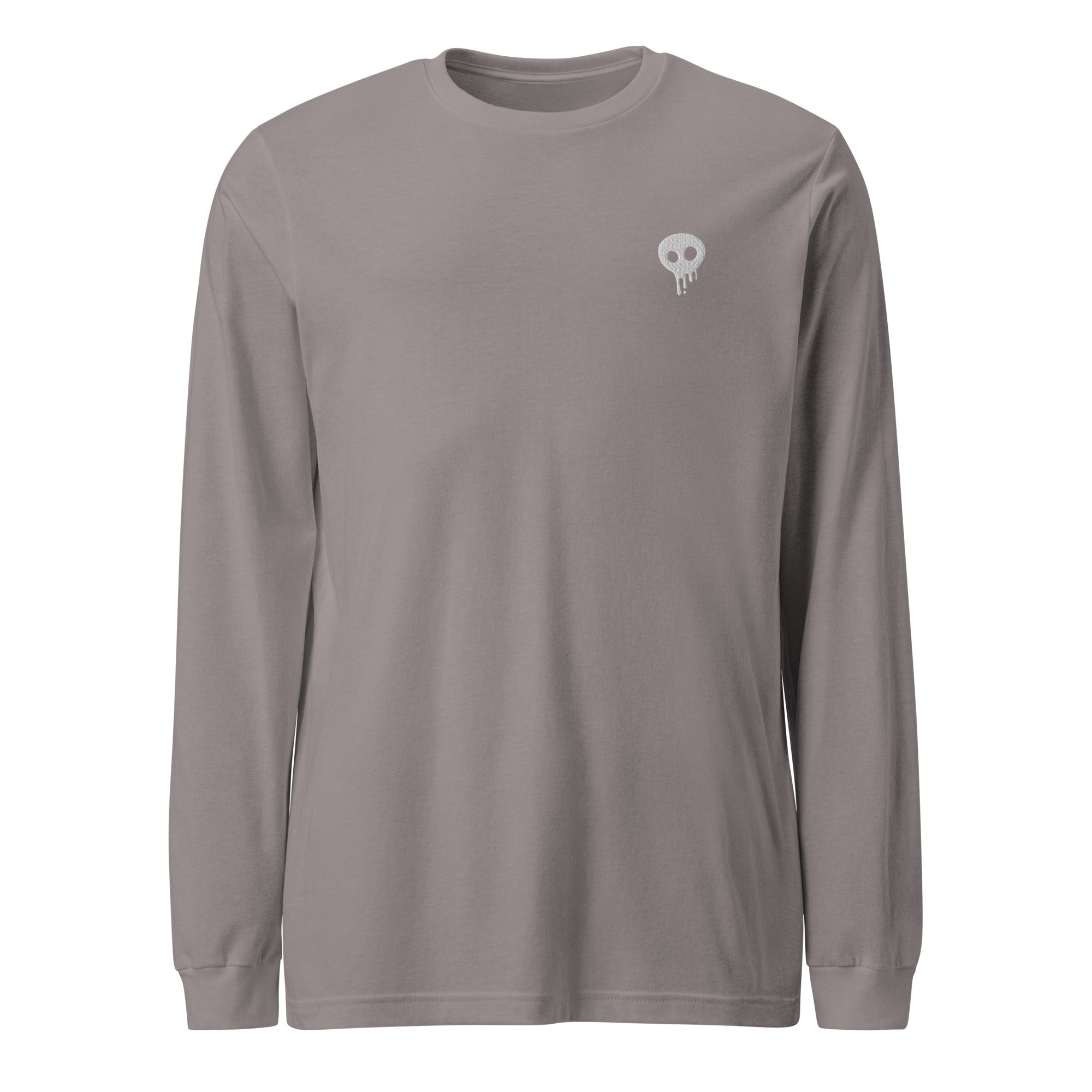 Long Sleeve Tee, Unisex, Skull Logo