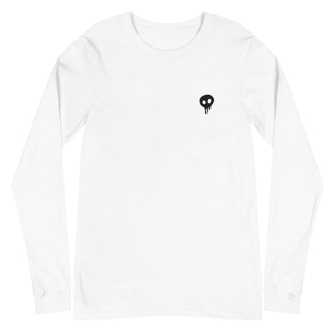 Long Sleeve Tee, Unisex, Skull Logo